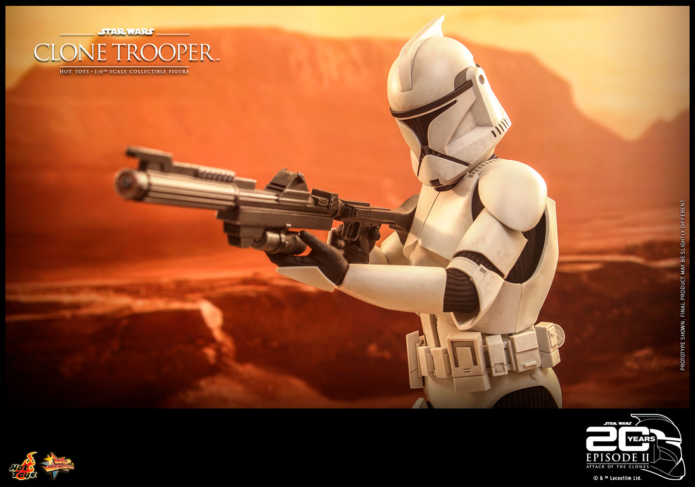 Clone Trooper Sixth Scale Figure by Hot Toys