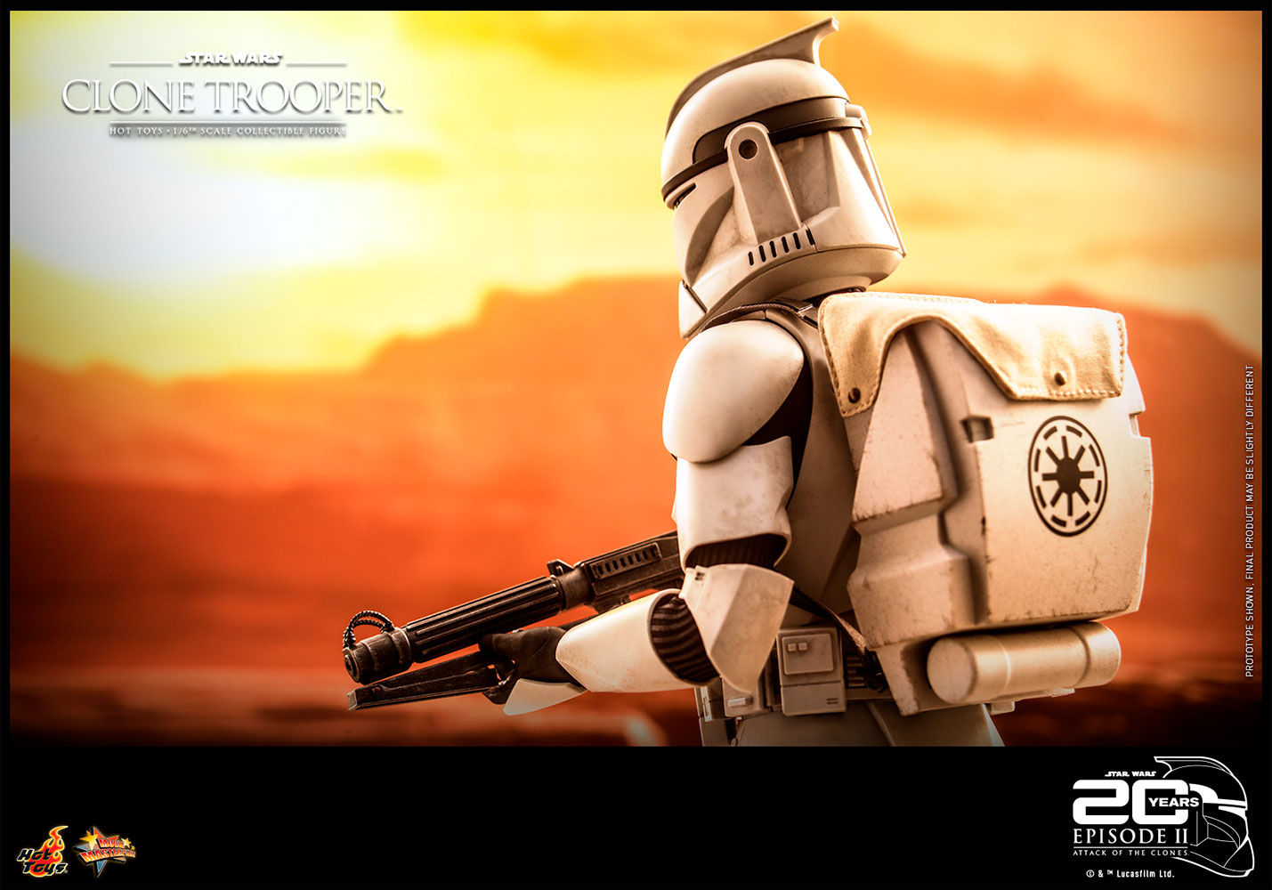 Clone Trooper Sixth Scale Figure by Hot Toys