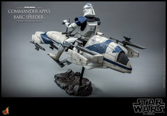 Commander Appo & BARC Speeder Sixth Scale Figure Set by Hot Toys