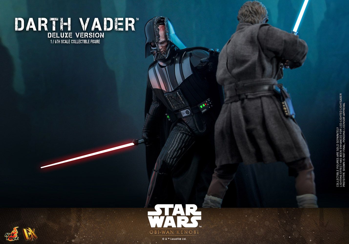 Darth Vader (Deluxe Version) Sixth Scale Figure by Hot Toys