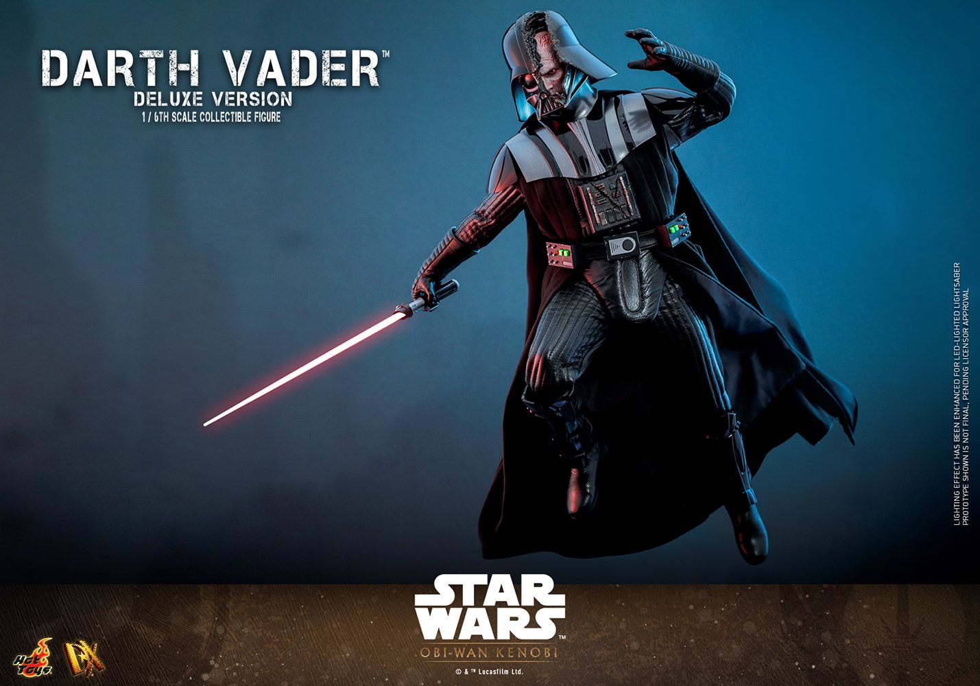 Darth Vader (Deluxe Version) Sixth Scale Figure by Hot Toys