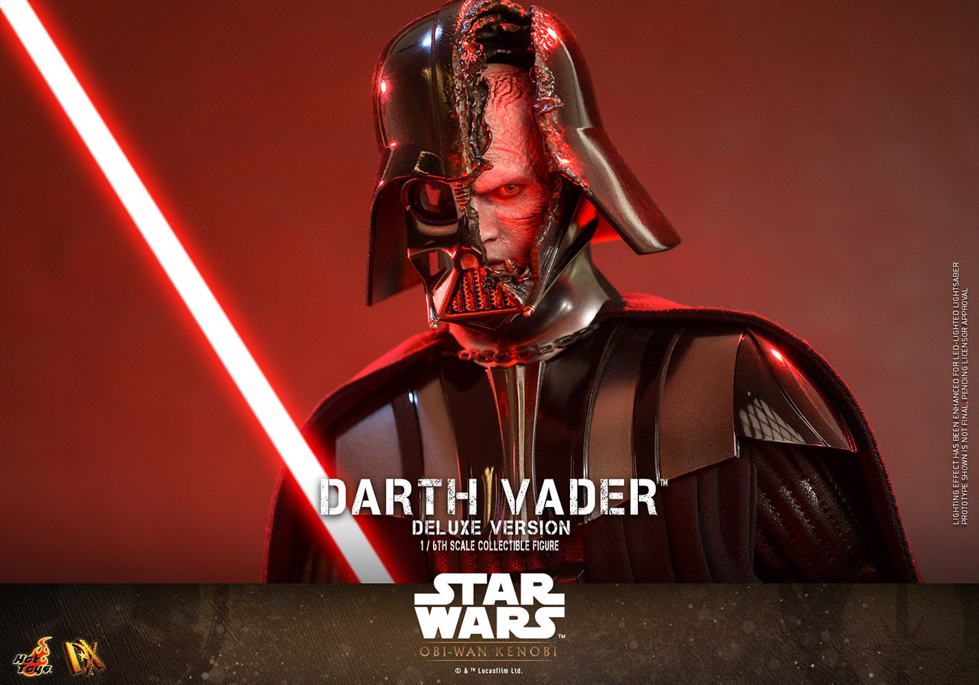 Darth Vader (Deluxe Version) Sixth Scale Figure by Hot Toys