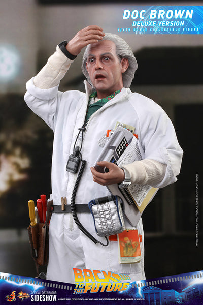 Doc Brown (Deluxe Version) Sixth Scale Figure by Hot Toys