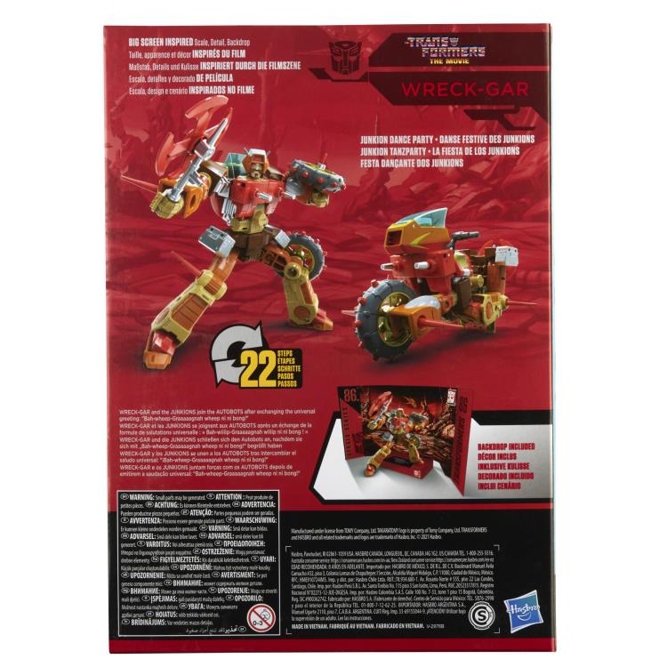 Transformers Studio Series 86-09 Voyager Wreck-Gar