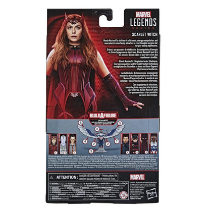 WandaVision Marvel Legends Scarlet Witch (Captain America Flight Gear BAF)