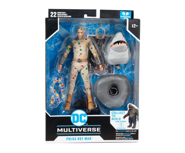 The Suicide Squad DC Multiverse Wave 1 Set of 4 Action Figures (Collect to Build: King Shark)