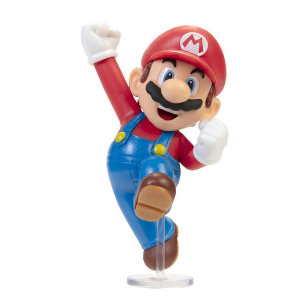 World of Nintendo 2.50" Jumping Mario Limited Articulation Figure