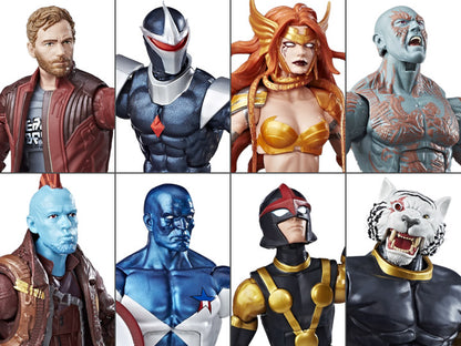 Guardians of the Galaxy Marvel Legends Vol. 2 Wave 1 Set of 7 Figures (Titus BAF)