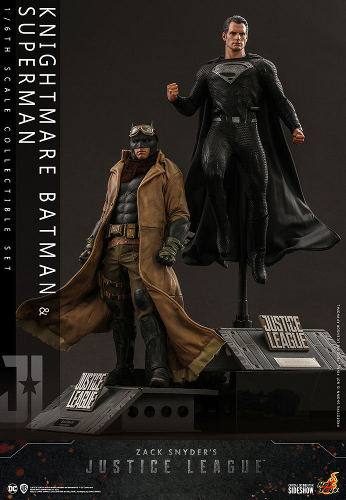 Knightmare Batman and Superman Sixth Scale Figure Set by Hot Toys Expected to Ship: Jul 2022 - Sep 2022