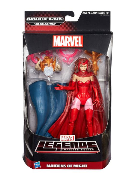 Marvel Legends Infinite Series Maidens of Might Scarlet Witch (The Allfather BAF)