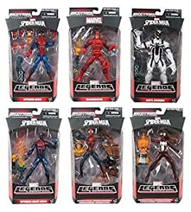 Spider-Man Marvel Legends Hobgoblin Wave Complete with 6 Figures