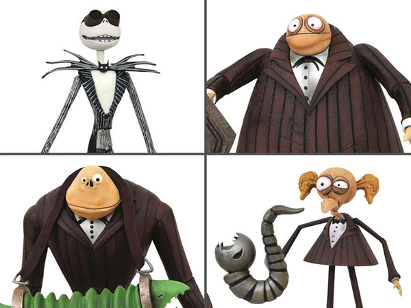 The Nightmare Before Christmas Select Series Wave 9 Set of 4 Figures