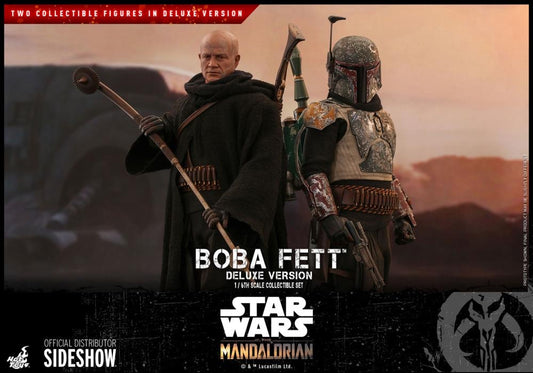 The Mandalorian Deluxe Boba Fett 1/6th Scale Collectible Figure Set