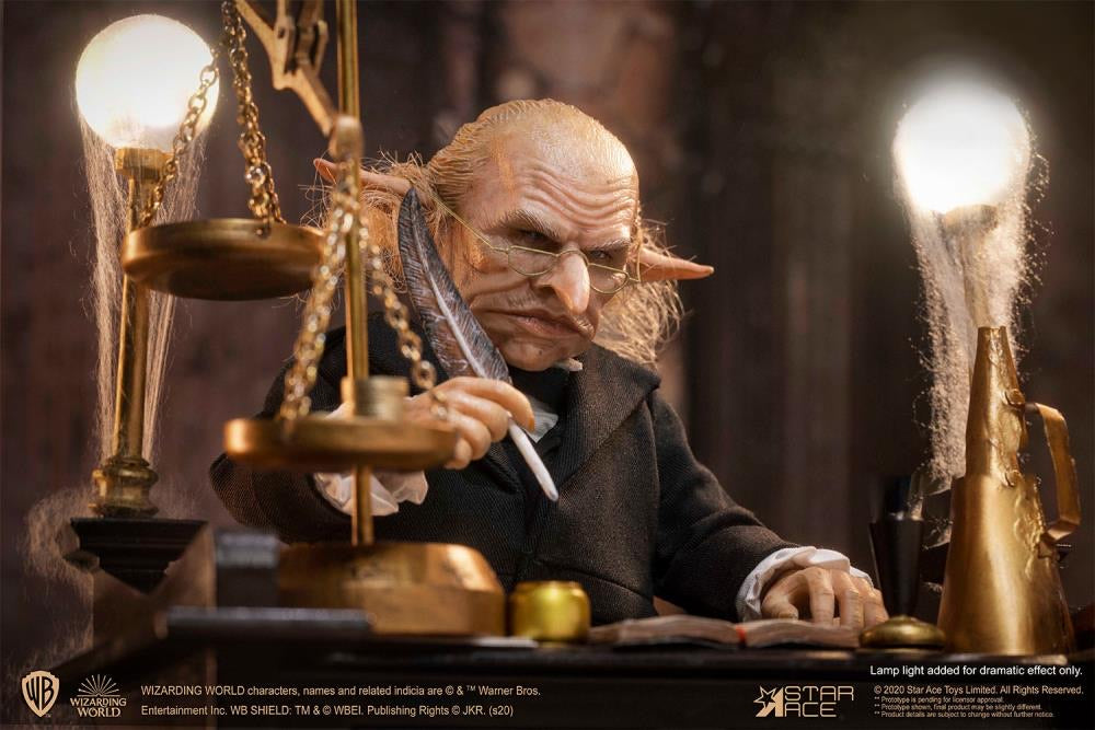 Harry Potter and the Sorcerer's Stone Gringotts Head Goblin (Deluxe Ver.) 1/6 Scale Figure