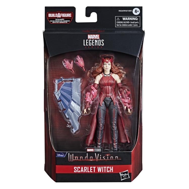 WandaVision Marvel Legends Scarlet Witch (Captain America Flight Gear BAF)