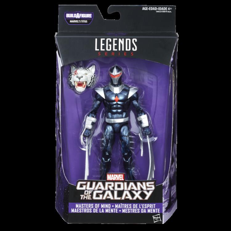 Guardians of the Galaxy Marvel Legends Vol. 2 Wave 1 Set of 7 Figures (Titus BAF)