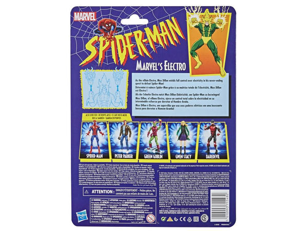 Spider-Man Marvel Legends Retro Collection Marvel's Electro