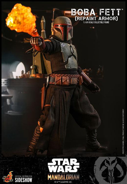 Boba Fett (Repaint Armor) Sixth Scale Figure by Hot Toys The Mandalorian - Television Masterpiece Series