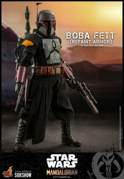 Boba Fett (Repaint Armor) Sixth Scale Figure by Hot Toys The Mandalorian - Television Masterpiece Series
