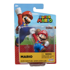 World of Nintendo 2.50" Jumping Mario Limited Articulation Figure