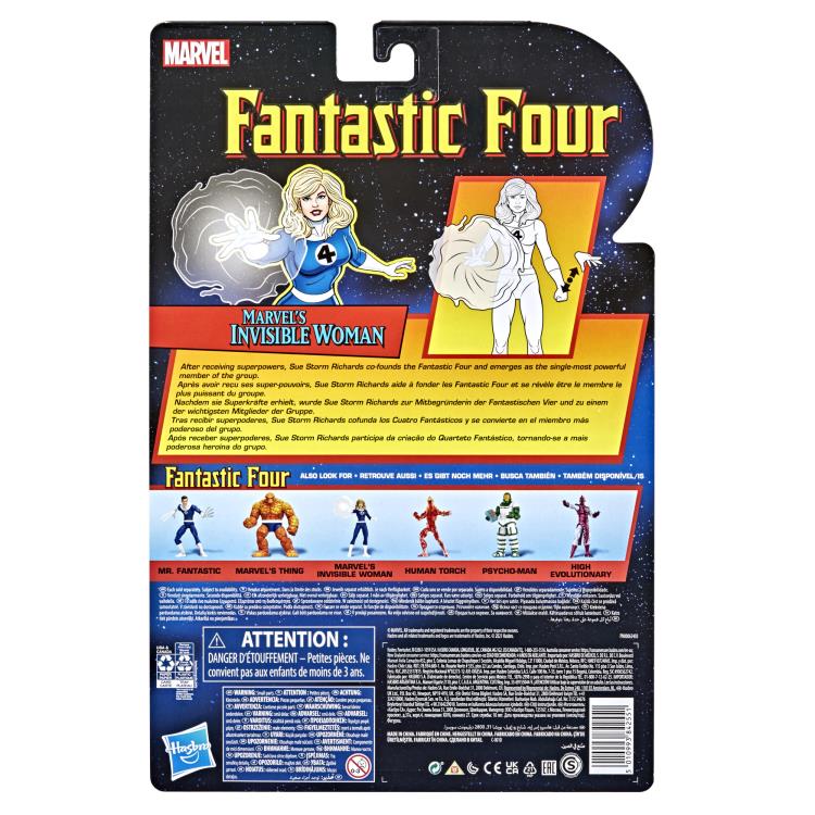 Fantastic Four Marvel Legends Vintage Collection Set of 6 Figures