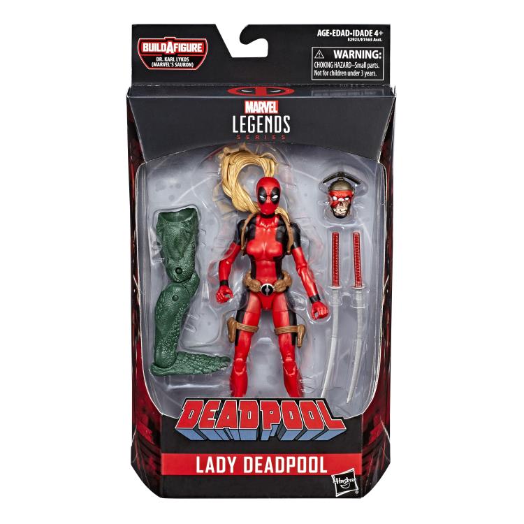 Deadpool Marvel Legends Wave 2 Set of 6 Figures (Sauron BAF)