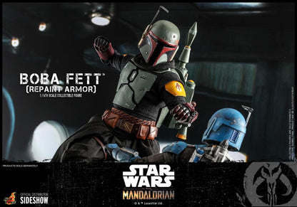 Boba Fett (Repaint Armor) Sixth Scale Figure by Hot Toys The Mandalorian - Television Masterpiece Series