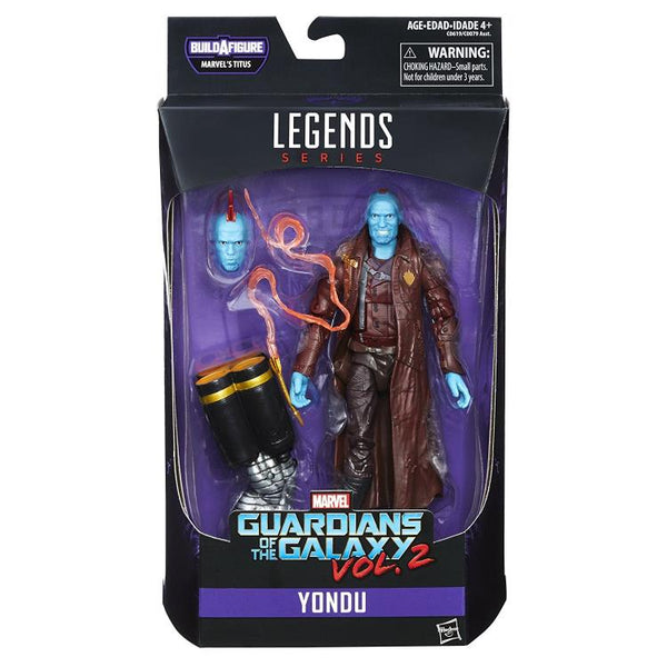 Guardians of the Galaxy Marvel Legends Vol. 2 Wave 1 Set of 7 Figures (Titus BAF)