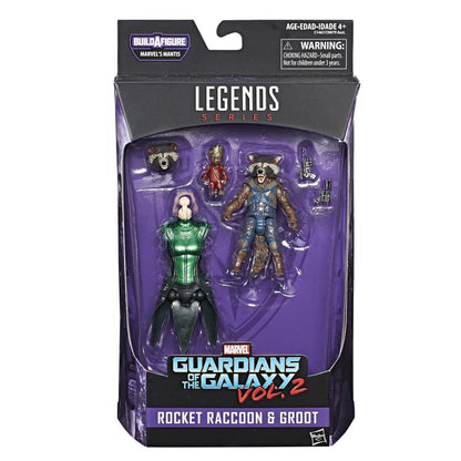 Guardians of the Galaxy Vol. 2 Marvel Legends Wave 2 Set of 7 Figures (Mantis BAF)