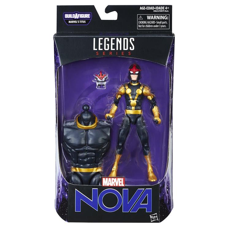 Guardians of the Galaxy Marvel Legends Vol. 2 Wave 1 Set of 7 Figures (Titus BAF)