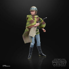 Star Wars The Black Series Princess Leia Organa (Endor Battle Poncho) 6-Inch Action Figure