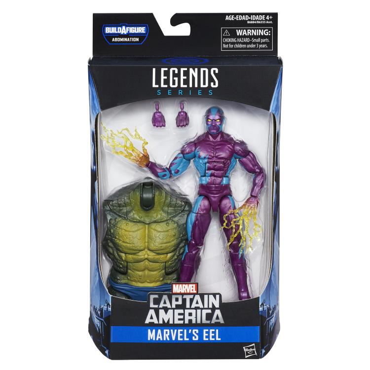 Captain America: Civil War Marvel Legends Wave 3 Set of 6 Figures (Abomination BAF)