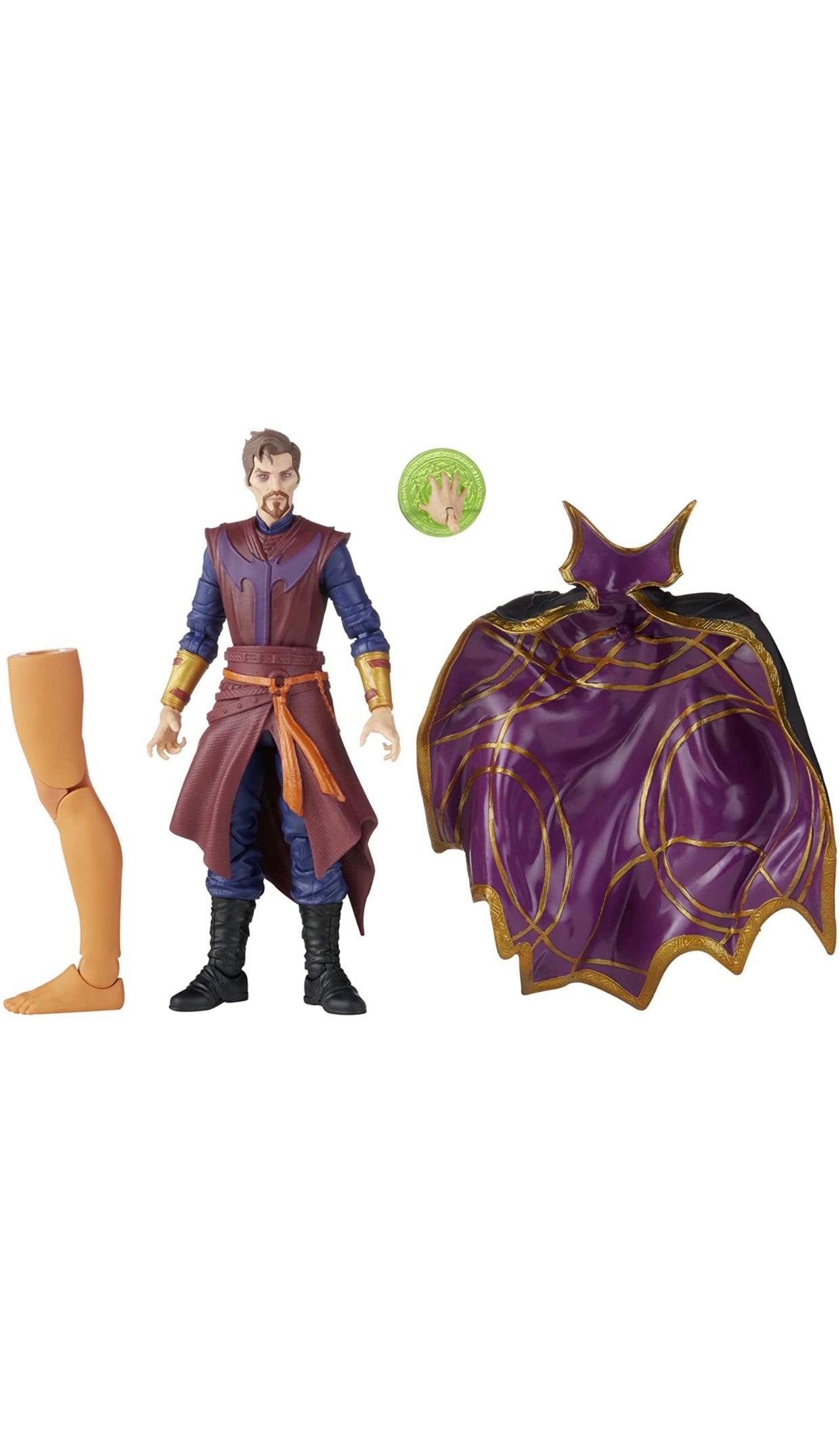 Marvel Legends Series 6-inch Scale Action Figure Toy Doctor Strange Supreme and Build-a-Figure Part