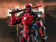 Armorized Deadpool Sixth Scale Figure by Hottoys Masterpiece Series Diecast - Armorized Warrior Collection