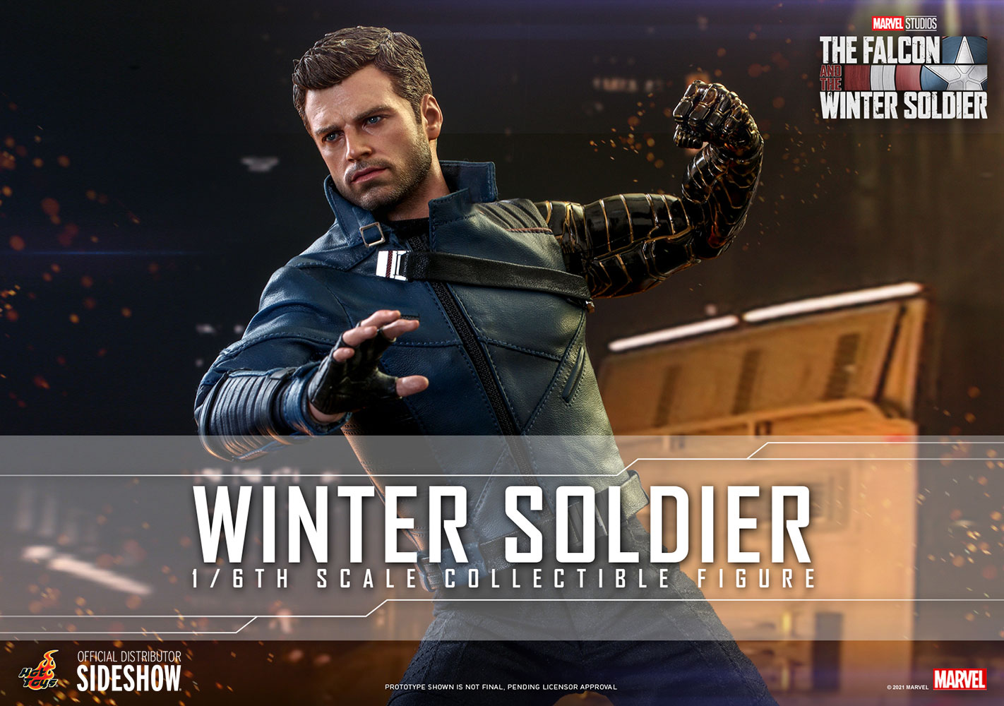 Winter Soldier Sixth Scale Figure by Hot Toys