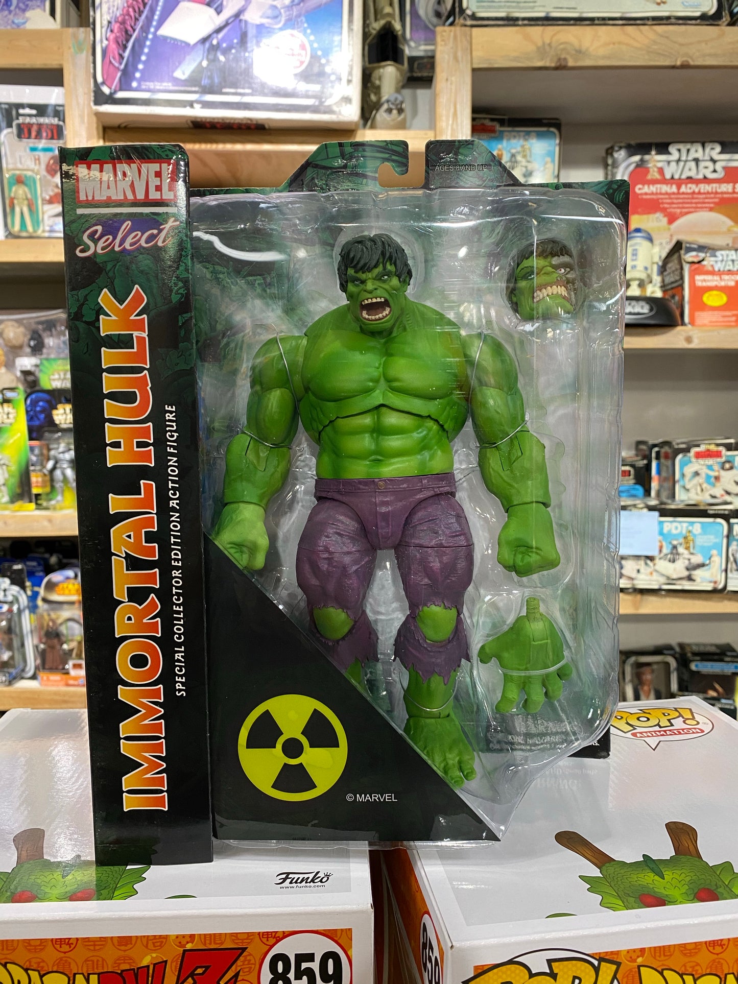 Immortal Hulk Action Figure Marvel Select