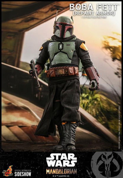 Boba Fett (Repaint Armor) Sixth Scale Figure by Hot Toys The Mandalorian - Television Masterpiece Series