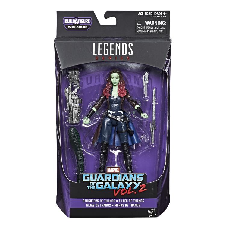 Guardians of the Galaxy Vol. 2 Marvel Legends Wave 2 Set of 7 Figures (Mantis BAF)