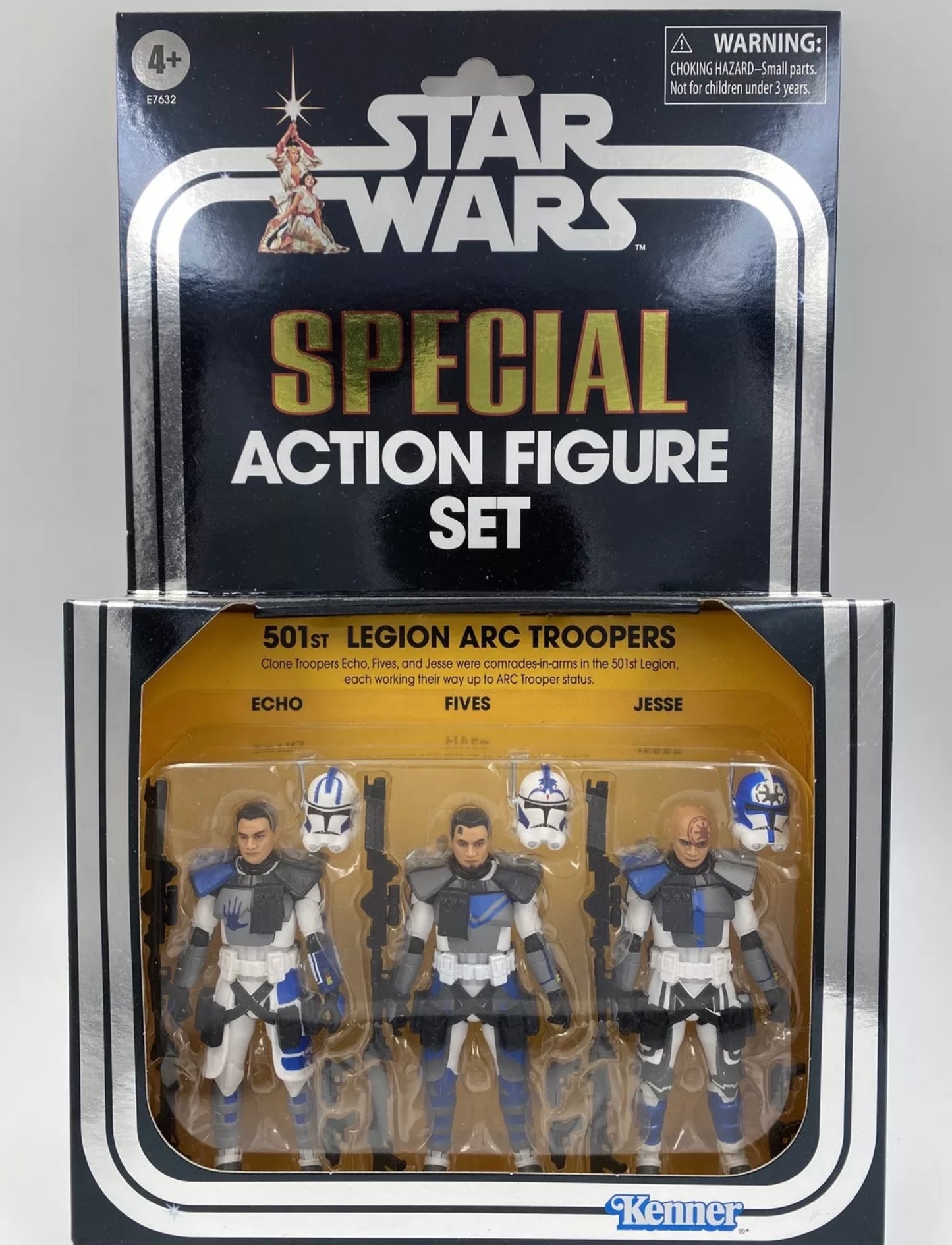 Star Wars Vintage Collection 501st Legion Arc Troopers - 3 Piece SDCC Exclusive