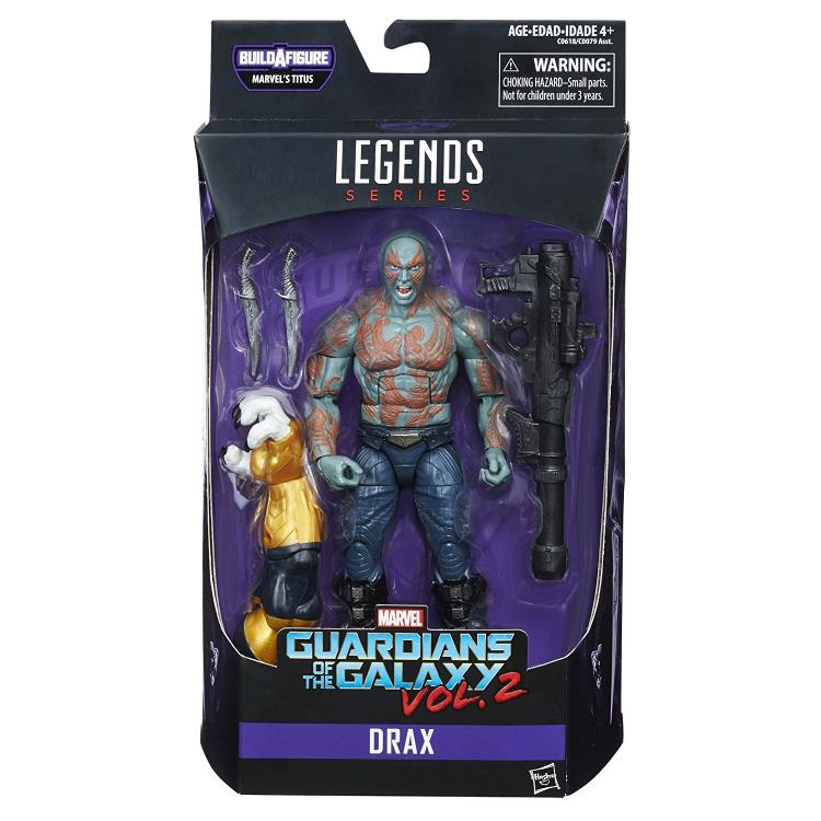 Guardians of the Galaxy Marvel Legends Vol. 2 Wave 1 Set of 7 Figures (Titus BAF)