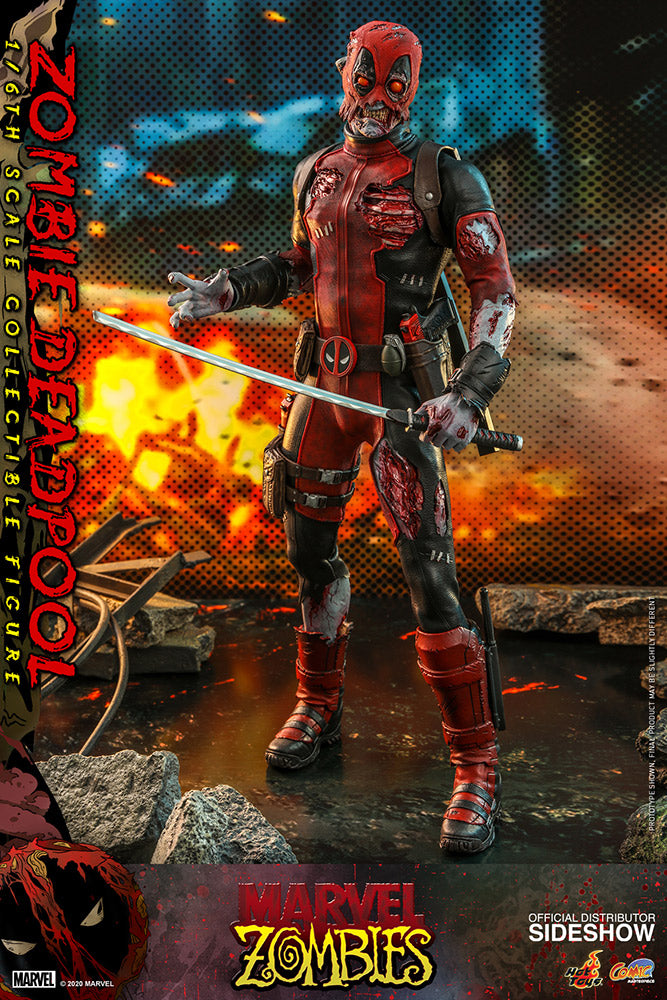 Zombie Deadpool Sixth Scale Figure by Hot Toys