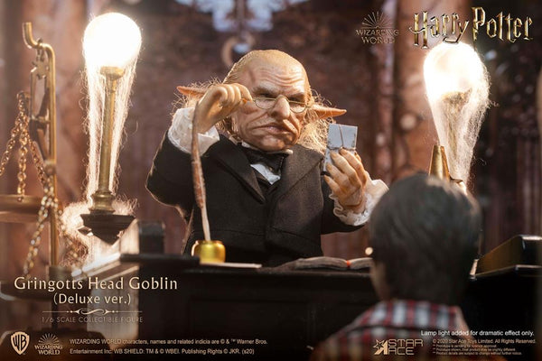 Harry Potter and the Sorcerer's Stone Gringotts Head Goblin (Deluxe Ver.) 1/6 Scale Figure