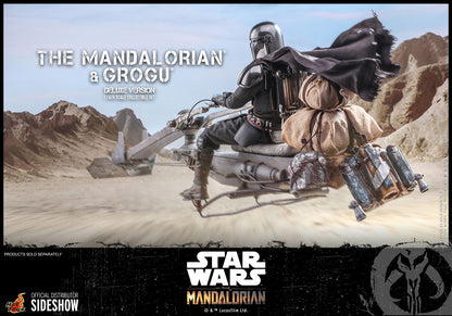 The Mandalorian™ and Grogu™ (Deluxe Version) Sixth Scale Figure Set by Hot Toys Television Masterpiece Series – Star Wars: The Mandalorian™