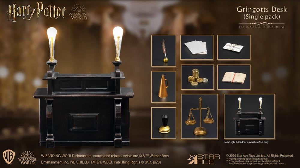 Harry Potter and the Sorcerer's Stone Gringotts Head Goblin (Deluxe Ver.) 1/6 Scale Figure