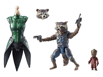 Guardians of the Galaxy Vol. 2 Marvel Legends Wave 2 Set of 7 Figures (Mantis BAF)