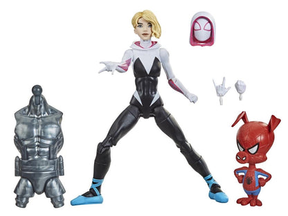 Spider-Man: Into the Spider-Verse Marvel Legends Gwen Stacy (Stilt-Man BAF)
