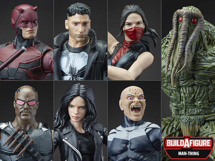 Marvel Knights Legends Wave 1 Set of 6 Figures (Man-Thing BAF)