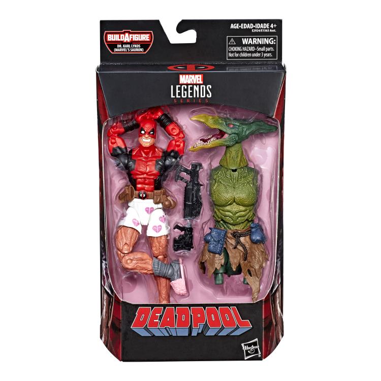 Deadpool Marvel Legends Wave 2 Set of 6 Figures (Sauron BAF)