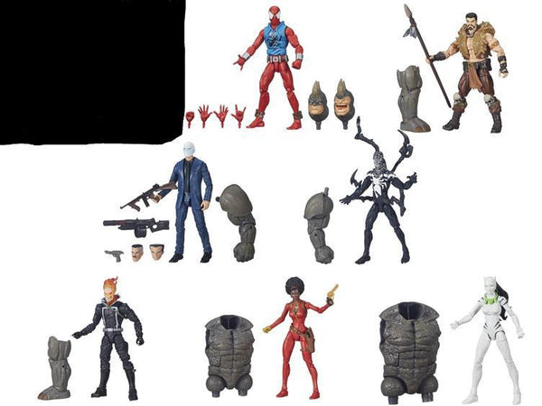 Spider-Man Marvel Legends Infinite Series Wave 2 Case of 7 (Rhino BAF Complete)