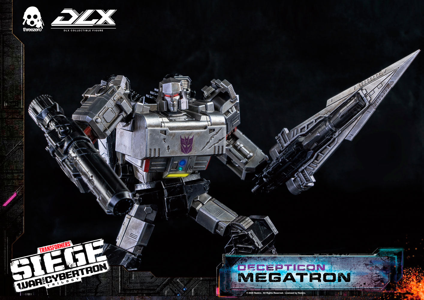 Transformerse: War for Cybertron Trilogy DLX Scale Collectible Series Megatron